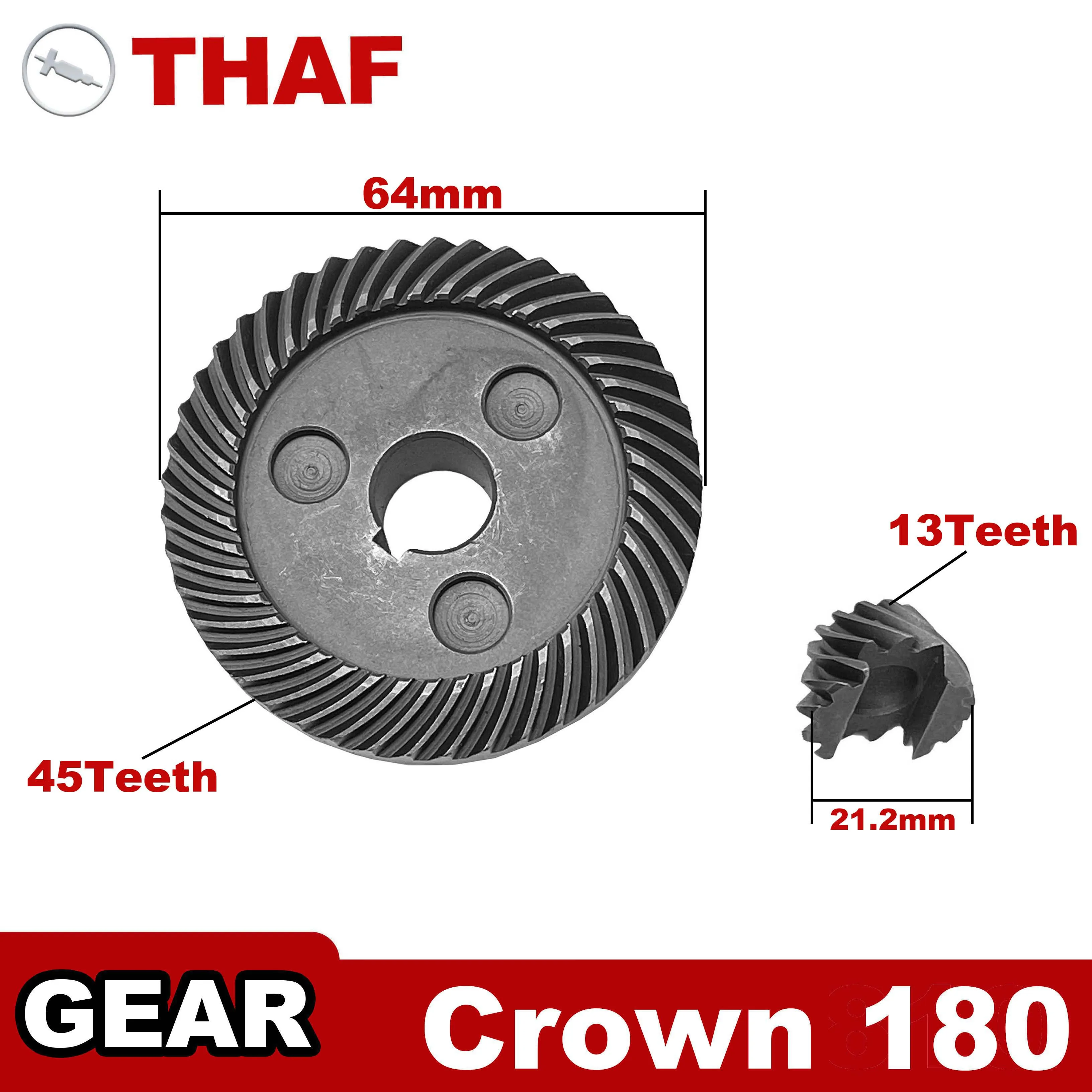 Replacement Spare Parts Gear Set For Angle Grinder Crown 180