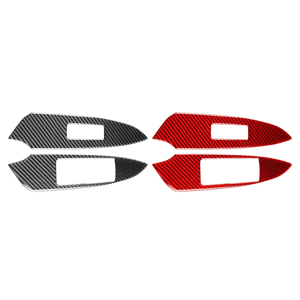 2Pcs RHD Car Window Lift Panel Cover Trim For Lexus RC200t RC300 RC350 RC F Sport 2015-2024
