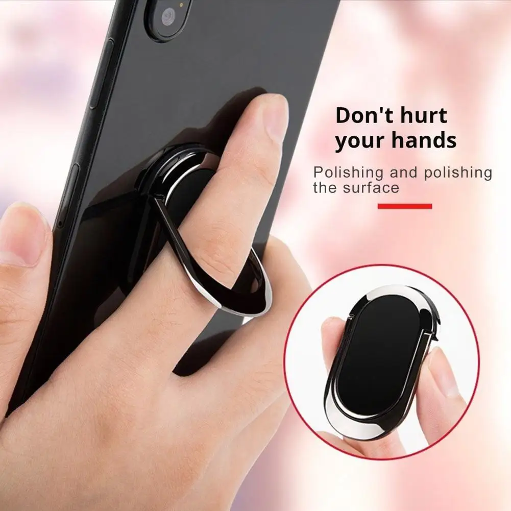 Держатель для мобильного телефона, кольцевая подставка, держатель, вращение на 360 градусов, кольцо на палец, подставка из цинкового сплава, магнитное автомобильное крепление для смартфона