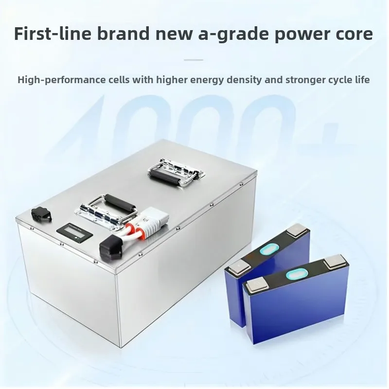 96V 120Ah Li ion Battery Pack 26S BMS Protected +10A Charger for Tour Car Golf Cart Motorcycle Motorhome