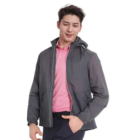 아센티 남성 경량 윙 바람막이 등산 자켓 – 망사 소재의 작업복 및 잠바, 모자 포함