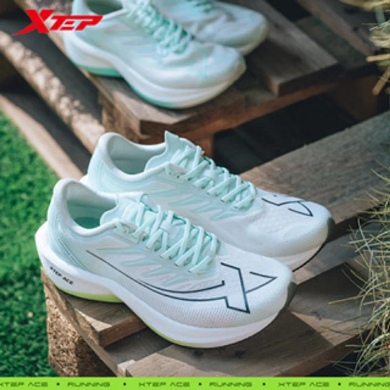 Xtep One Piece Model 1.0 Running shoes 10km-100km Men Comfortable Non-Slip Wear-Resistant Sport Shoes  Sneakers 877419110070