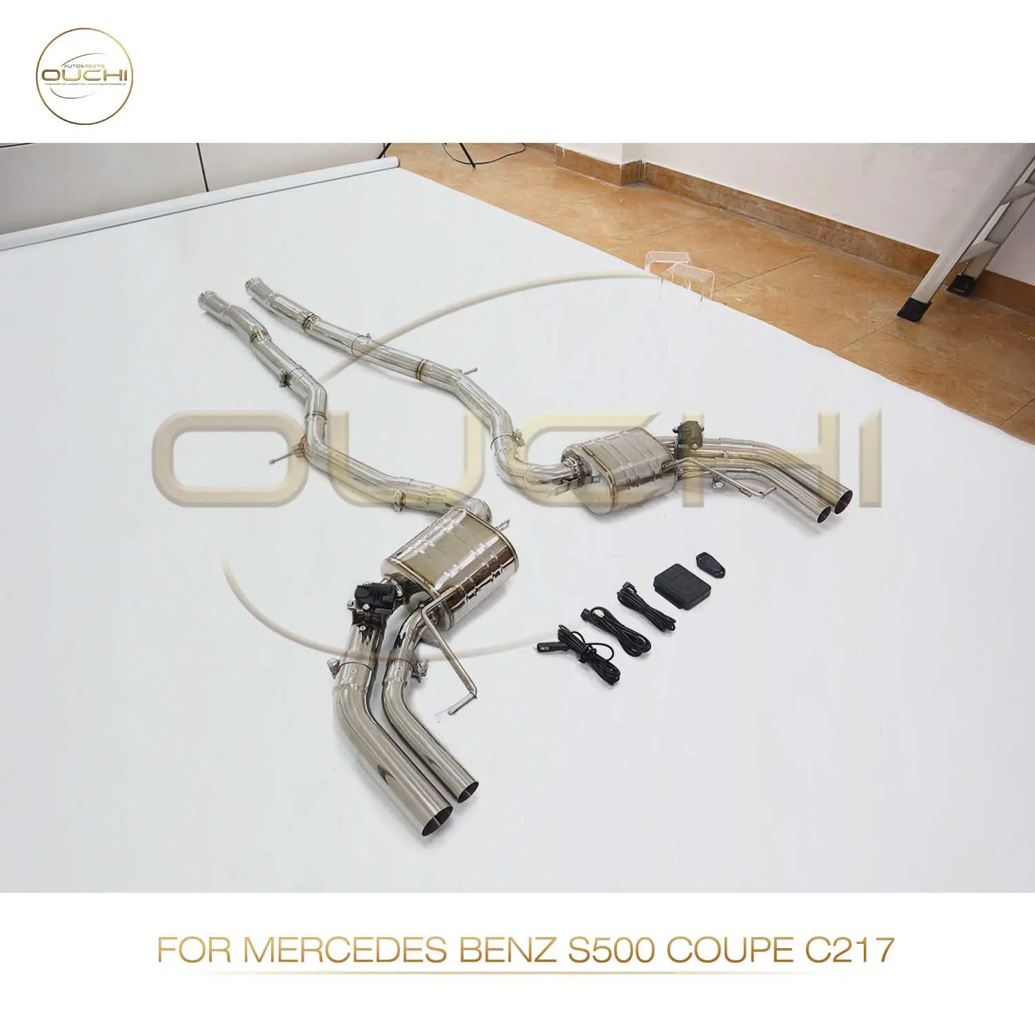 

Ouchi Stainless Steel Catback Exhaust System for Mercedes-Benz S500 Coupe C217 Performance Car Audio Accessories