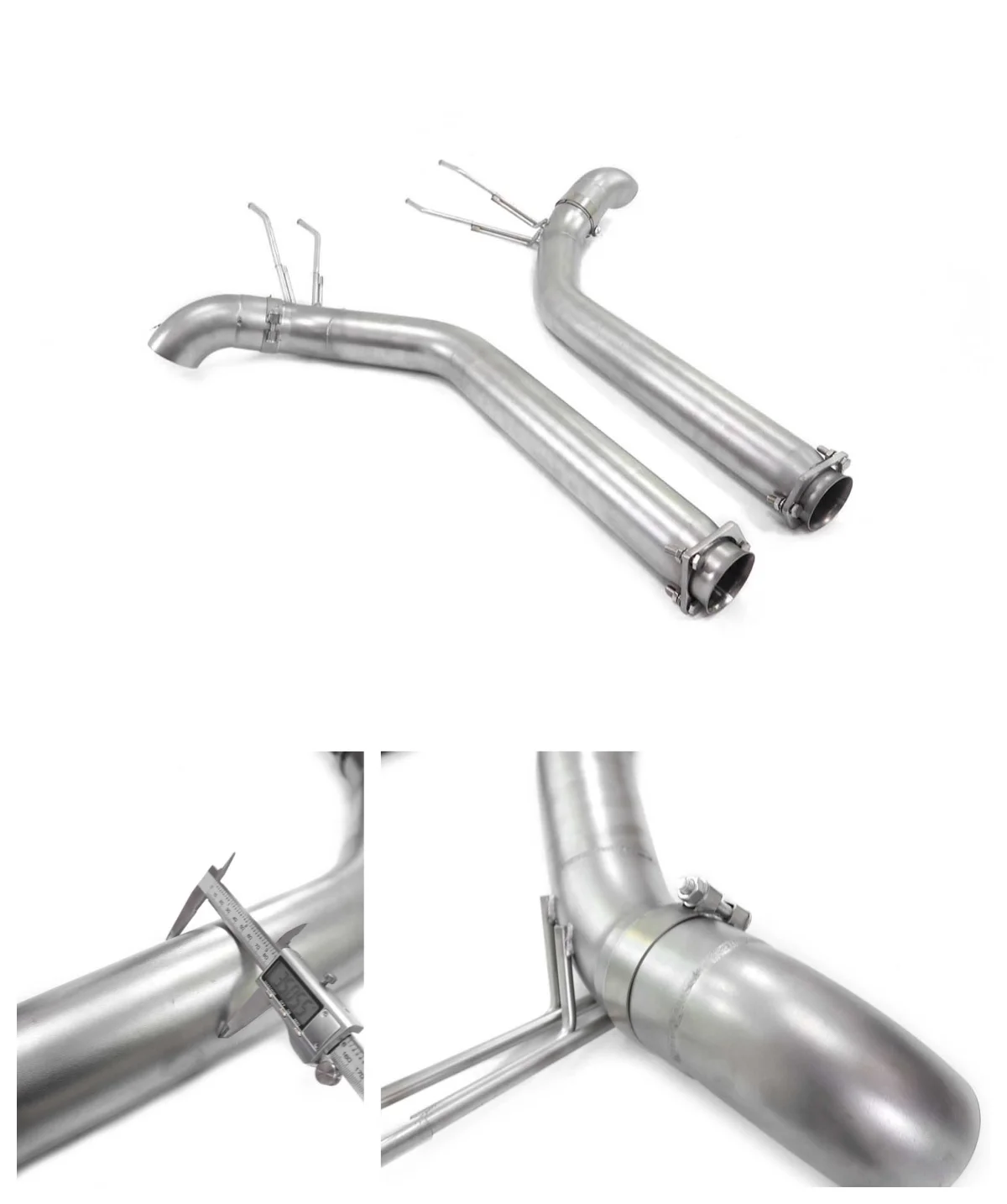 

Выхлопная система Catback из нержавеющей стали для Mercedes-AMG G63 W463 5.5T без клапана, сертифицированная по стандарту HMD, для повышения производительности