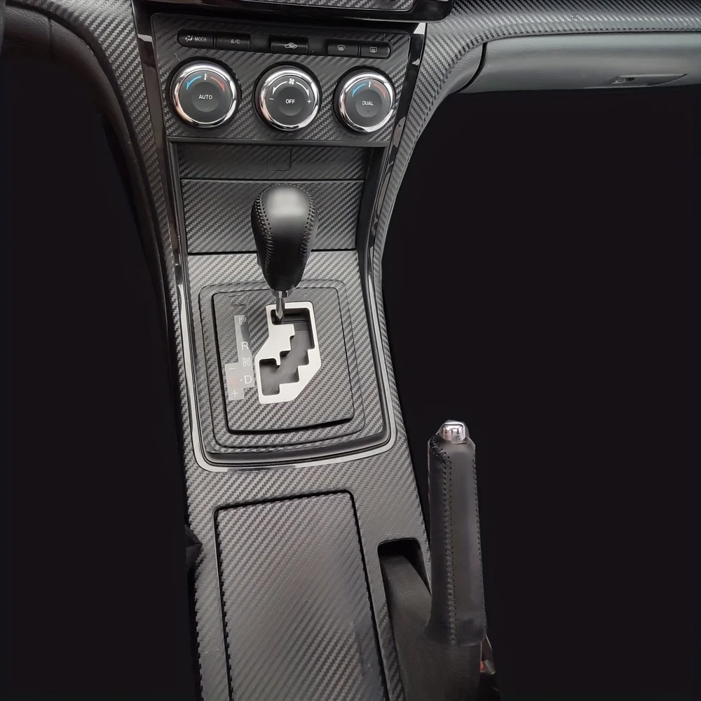 

Car-Styling Carbon Fiber Car Interior Center Console Color Change Molding Sticker Decals For Mazda 6 2007-2013