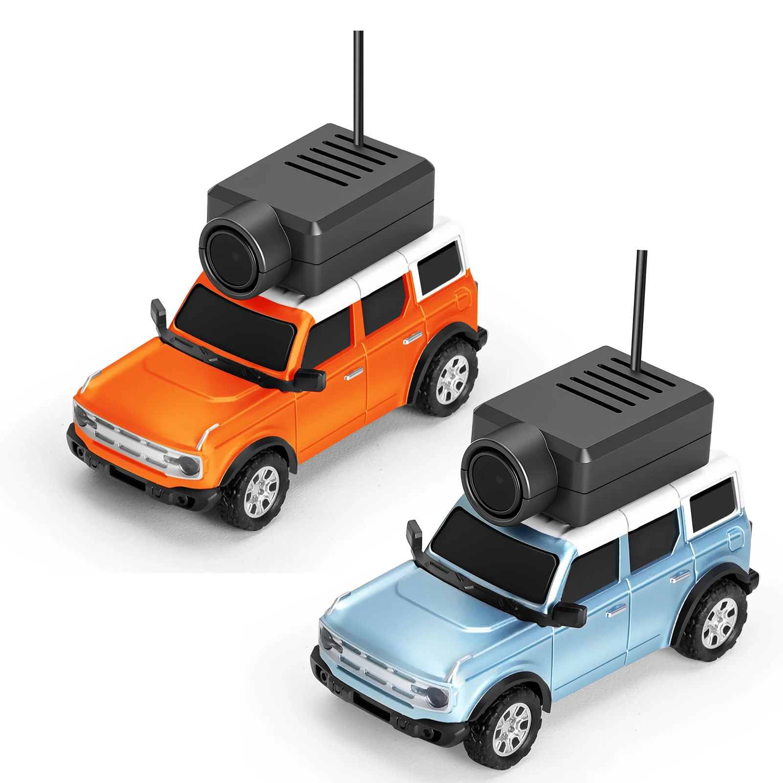 

1:64 Mini RC Car 2.4G FPV Remote Control Toy Car with 720P HD Camera Gyro LED Light APP Controlled Vehicle for Kids Adults