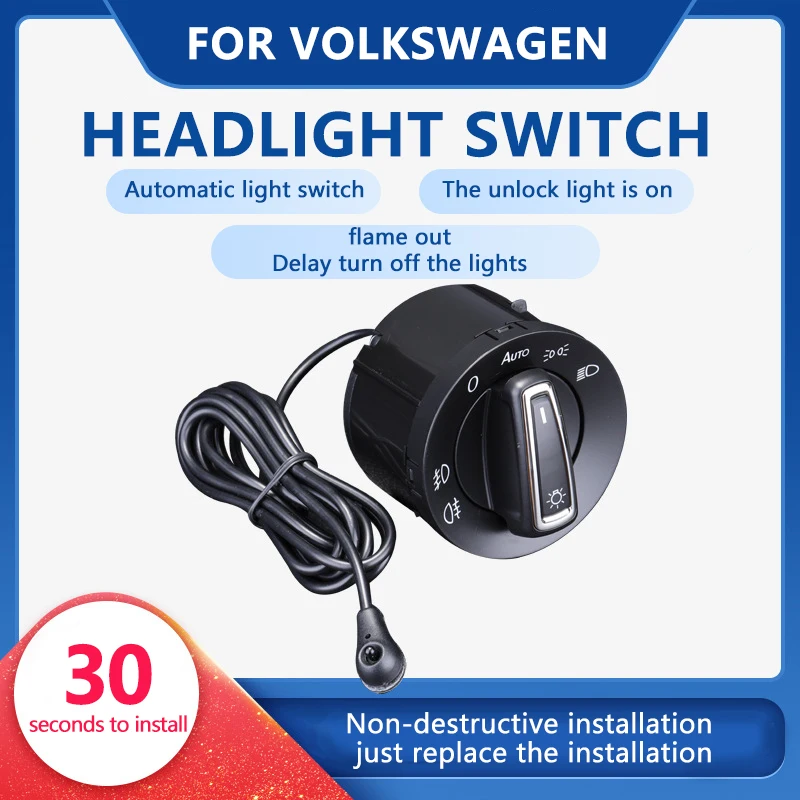 

For Volkswagen Lavida Golf Bora Jetta Sagitar polo Lingdu Tiguan Magotan automatic headlight switch car accessories