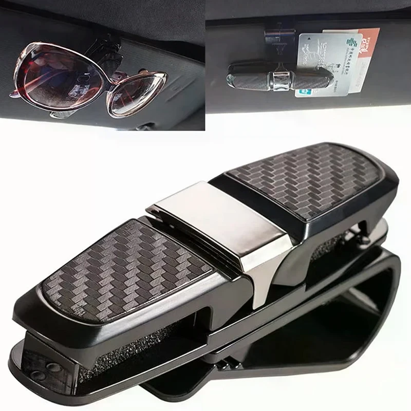 Car Eyeglass Holder Glasses Storage Clip For Volvo XC90 XC60 V50 S60 V70 V60 V40 S90 olestar AWD XC40 S80 T6 V90 2024 2023 2022