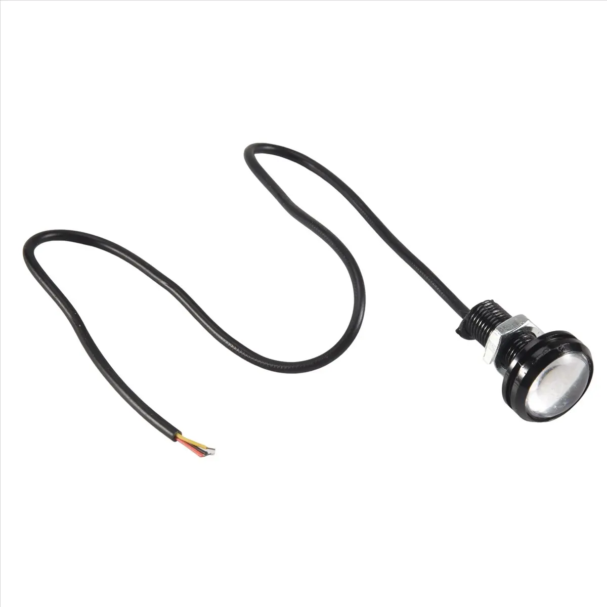 4 Pcs Car 12V 23Mm Dual Color Switchback 4014 12 Led Daytime Light Main in Car Light