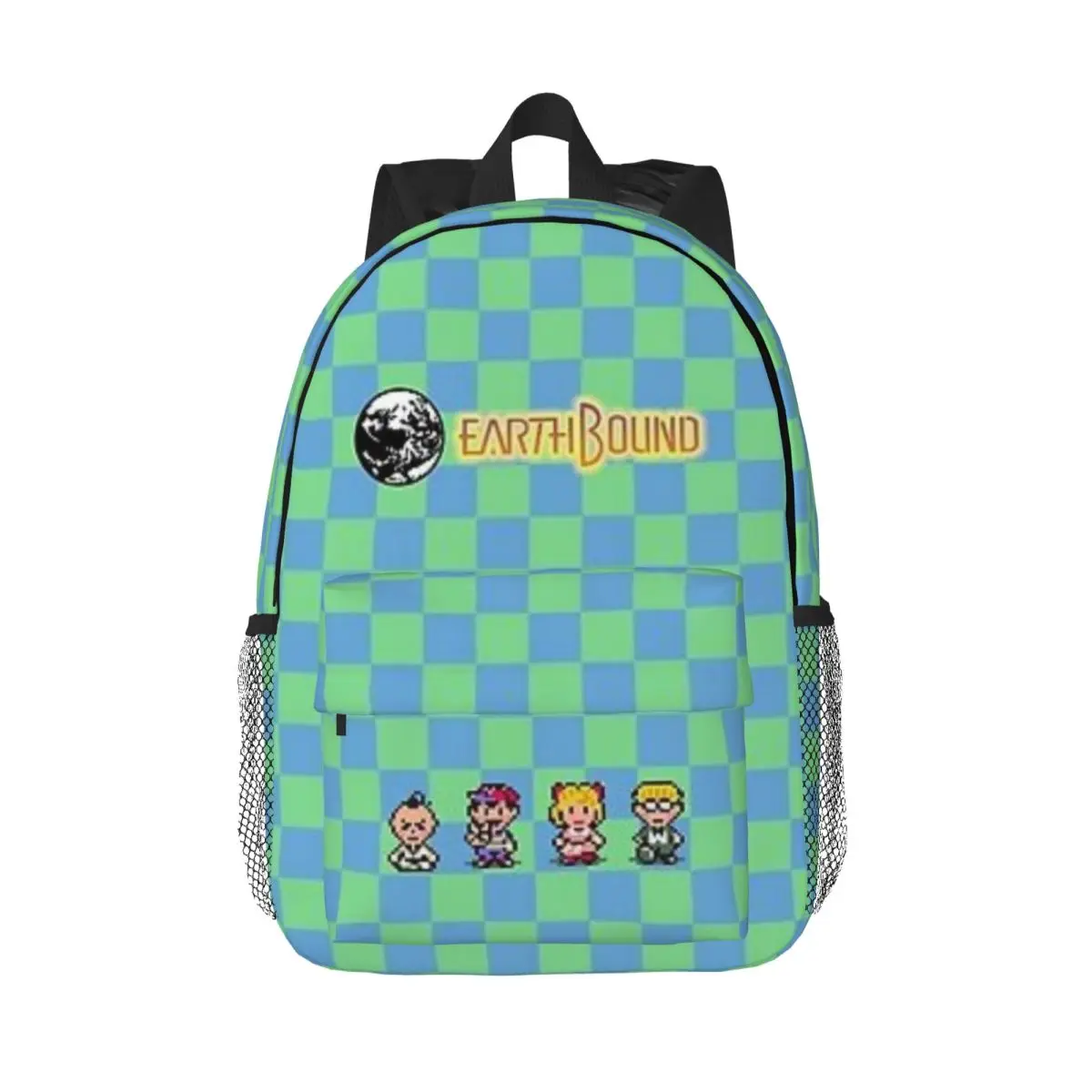 

Mint Flavor Mother Earthbound Fashion Kids Backpack Women Teenagers Schoolbags Travel Laptop Backpack