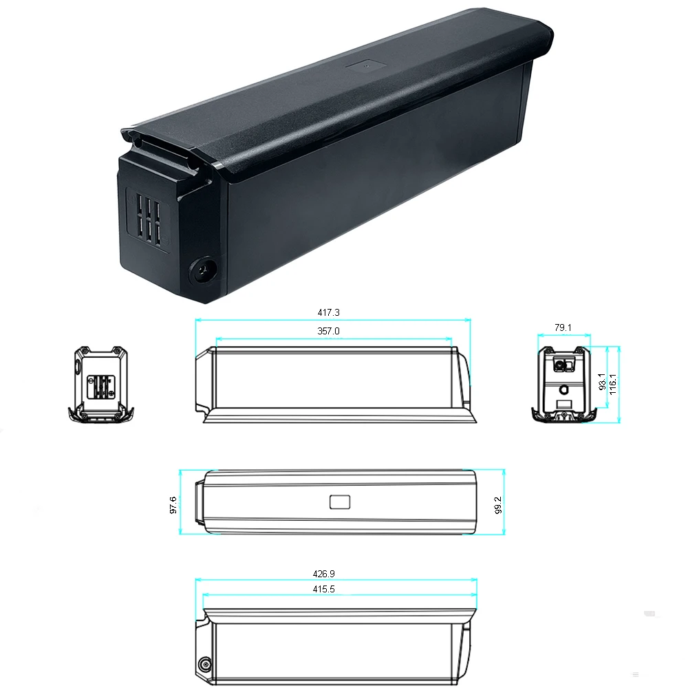 48V 52V 20Ah Integrated E-Bike Battery for Vamoose Hondo AWD MID Super Mammoth Odin X XI 50 750 X500 SO ST Vitilan T7 Ebike