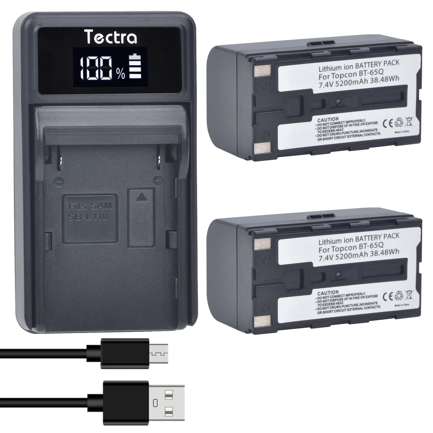 

BT-65Q BT65Q Battery + Charger for Topcon BT-60Q BT-61Q BT-66Q Topcon FC-200 FC-2200 FC-2500 GPT-7000i GTS-750 GPT-7500 GTS-900