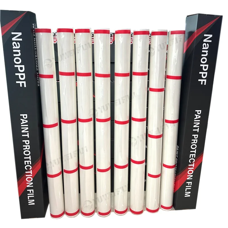 7.5mil 투명 방수 PPF TPU 1.52*15m/롤 UV 차단 자가 치유 10년 보증 방유 자동차 보호 페인트 필름