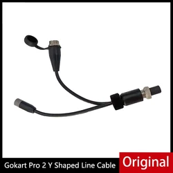 Original Rear Vehicle Frame Y-shaped Cable for Ninebot Gokart Pro 2 Smart Self Balance Electric Scooter Parts Kart Accessories