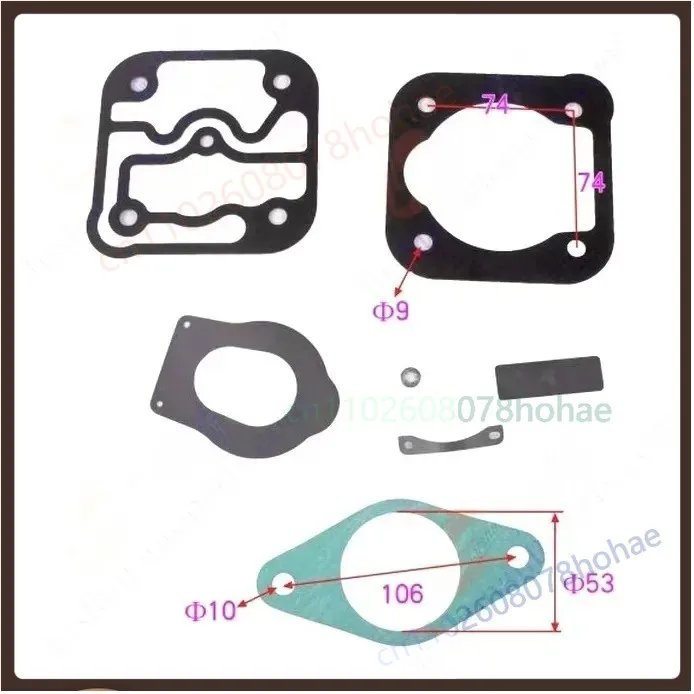 For Cummins ISF2.8 ISF3.8 Air Compressor Repair Kit 4932265 Brake System Parts