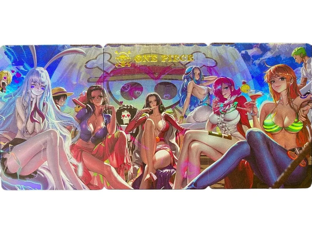 

One Piece Sabo Monkey D. Luffy Portgas·D· Ace Self Control Collect Signature Trading Флэш-карта Аниме Мультфильм Оригинальный подарок