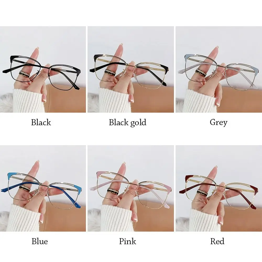 Blue Ray Blocking Anti-Blue Light Glasses Eye Protection Ultralight Computer Goggles Metal Optical Spectacle Eyeglass Men Women