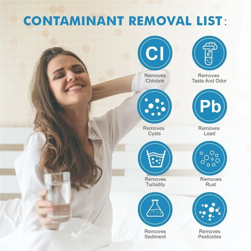 

A52Q-Сменный фильтр для воды в холодильнике-картридж подходит для нескольких моделей, простая установка