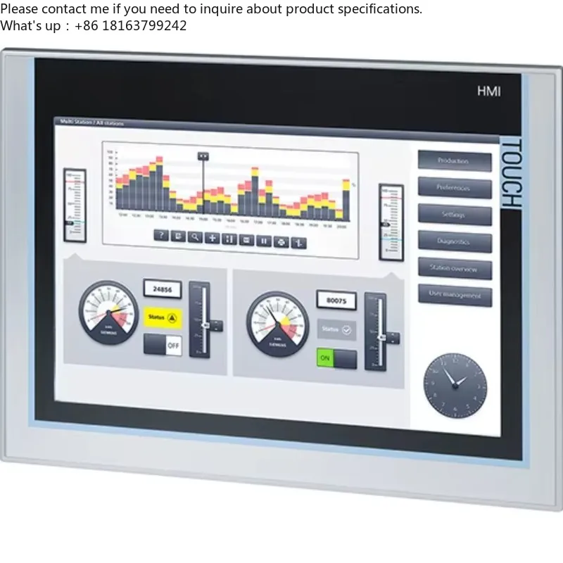 

New Original Intelligent Panel HMI KP1200 Comfort - 12-inch Wide-screen TFT Display 6AV2124-1MC01-0AX0