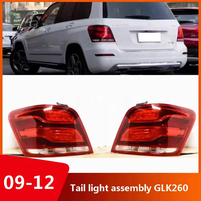 

Специально для Mercedes-Benz GLK 09-12 годов выпуска, сборка задних фонарей GLK260, модифицированные старые фонари с новыми светодиодными задними фонарями и указателями поворота.