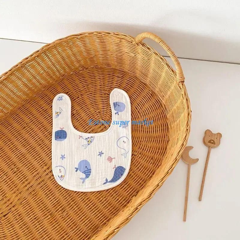 090B مريلة مريلة تنفس المناشف المقللة طفل تجفيف القماش للأطفال من 6 أمتار إلى 2T #5