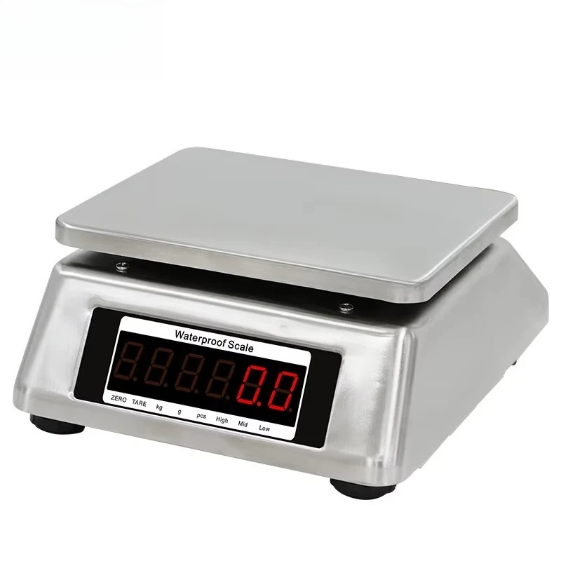 Waterproof Digital Weighing Scale Counting Scale Seafood Electronic Fishing Food Waterproof Scale