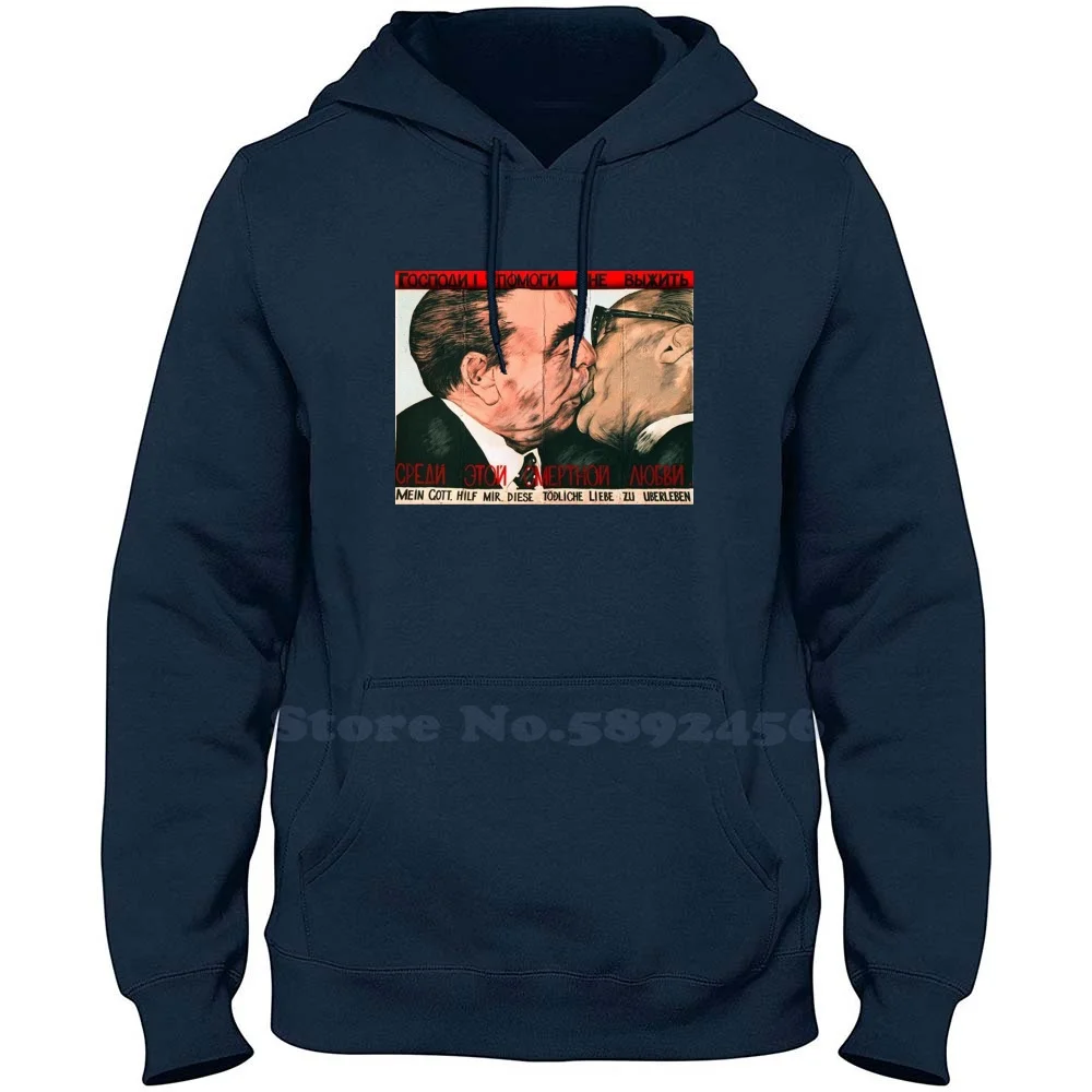 

Fraternal Kiss High-Quality 100% Cotton Hoodie Casual Sweatshirt