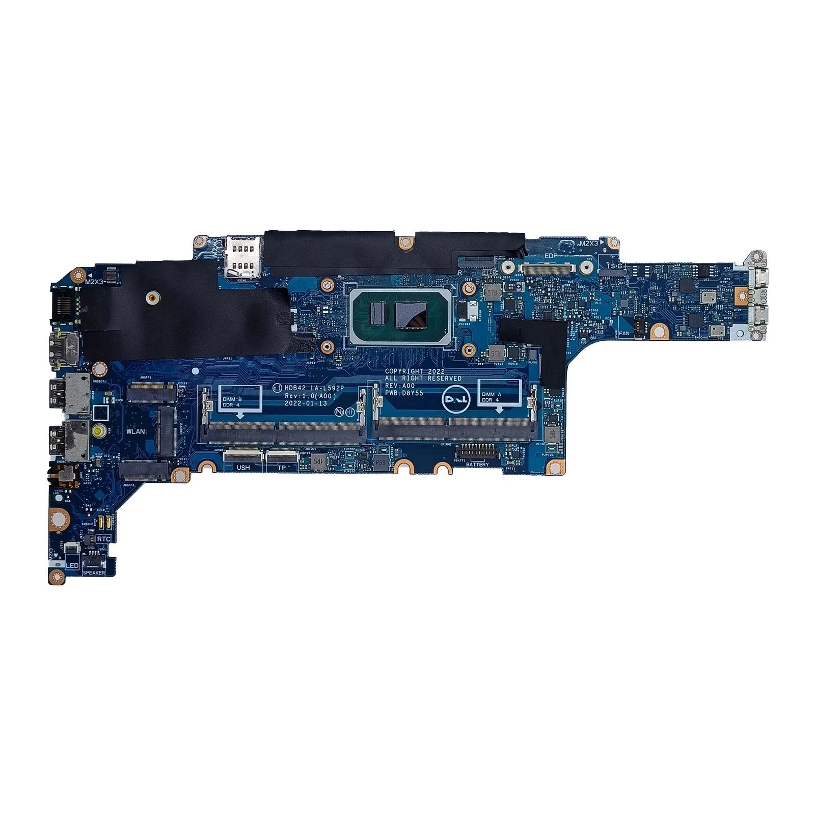 

071H1D For Latitude 5430 Motherboard HDB42 LA-L592P I5-1145G7