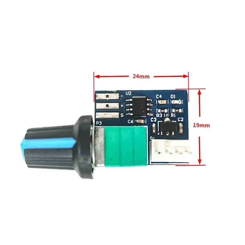 PWM 모터 속도 컨트롤러 모듈, 단일 채널 선풍기 조절 가능한 속도 조절기, 제어 거버너 스위치, 12V