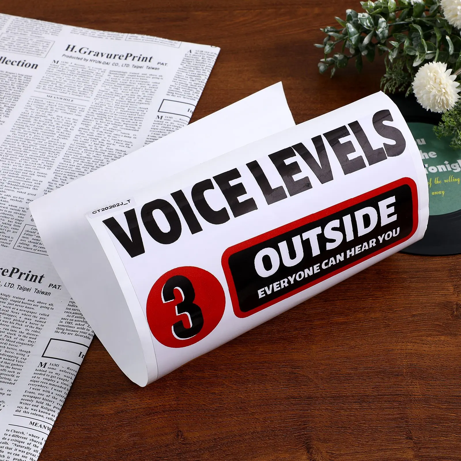 Voice Level Sticker Classroom Rules Sticker Wall Decor for School Cafe Shop Bar Classroom Decoration Social Cognitive Cards