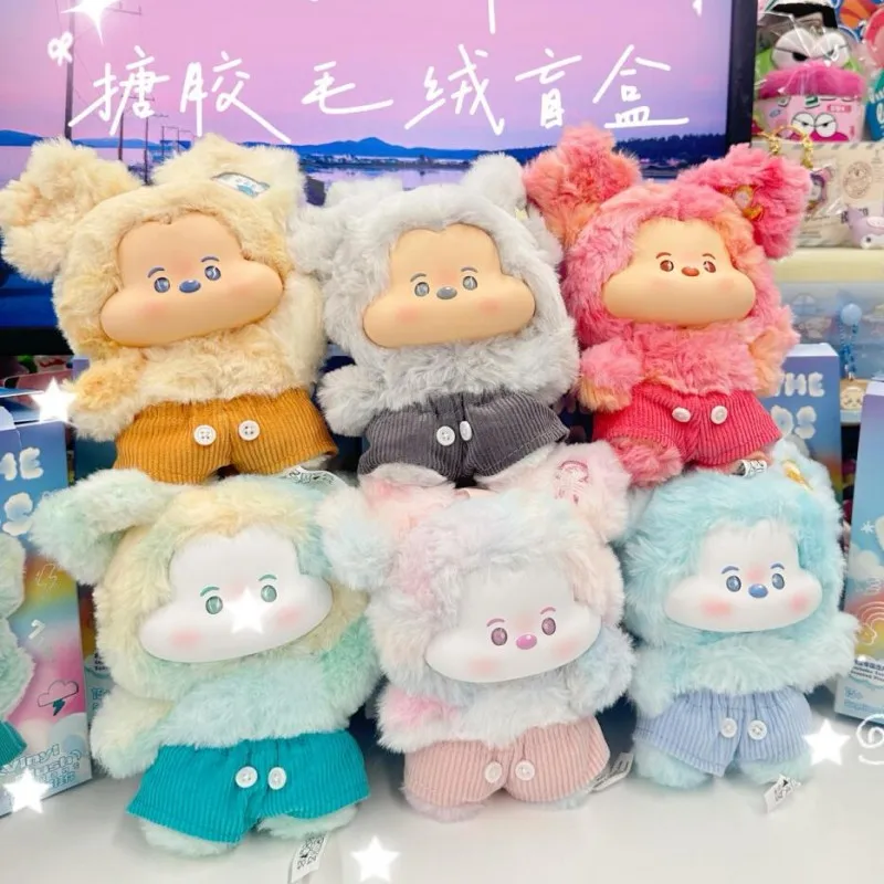 

Виниловая слепая коробка Disney Mickey Hide In The Cloud, милая плюшевая загадочная коробка с Микки, сумка-сюрприз, брелок, подвеска, кукла, подарочная игрушка