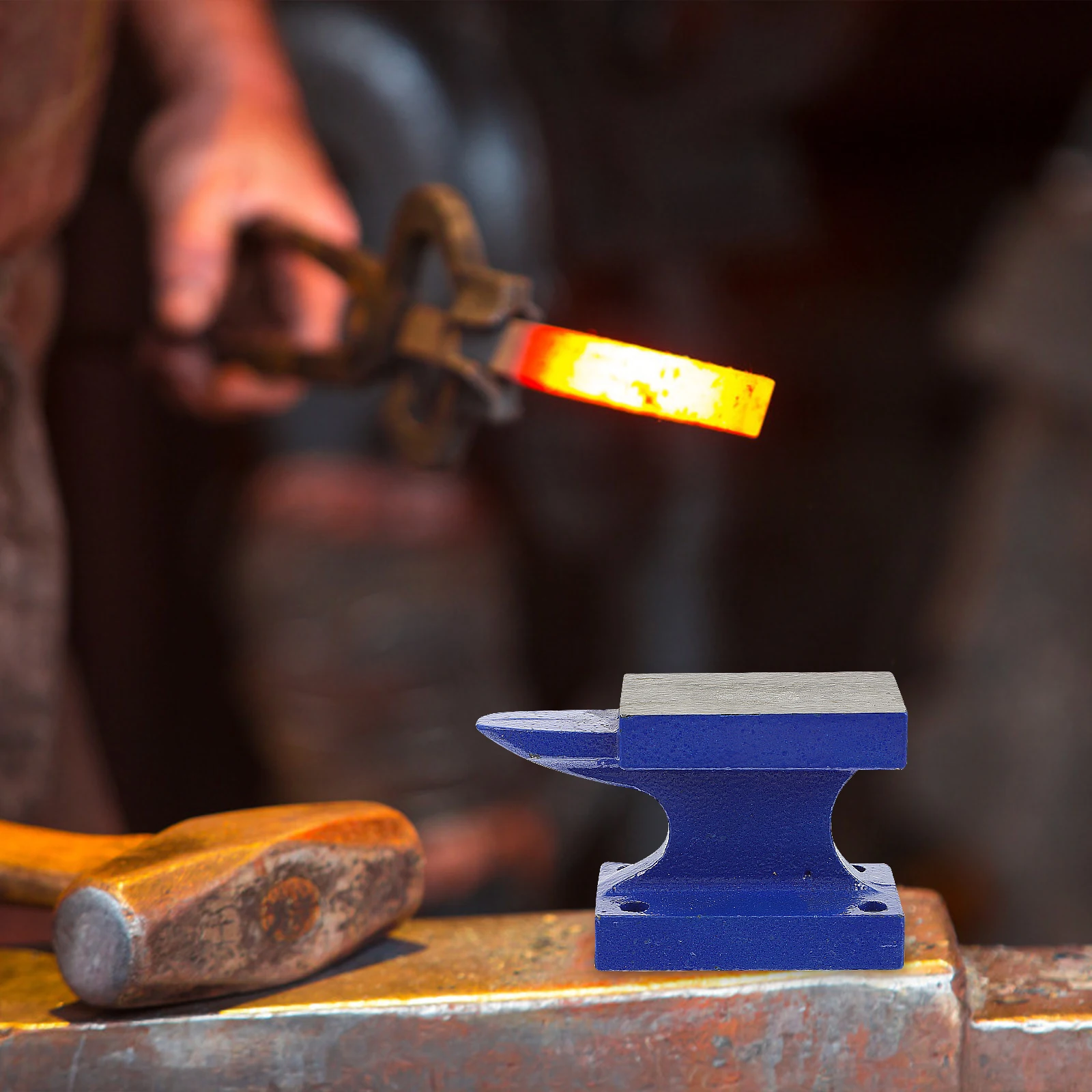 

Heavy-Duty Horn Iron Pad Sturdy Beating Tool For Diy Hand-Knock Durable Rust-Resistant Smooth Surface Professional