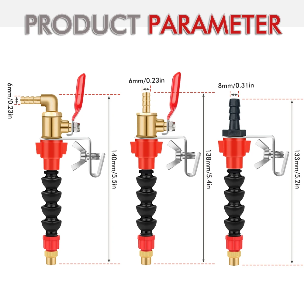 Dust Remover Water Sprayer System Nozzle Coolant Misting Dust-proof For Marble Brick Tile Cutting Machine angle Grinder Cutter - view 6