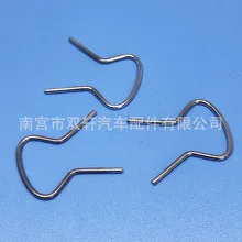 

100pcs Car Door Window Regulator Steel Wire Retainer Clips Easy Installation Metal Window Handle Crank Clips Assortment Set For