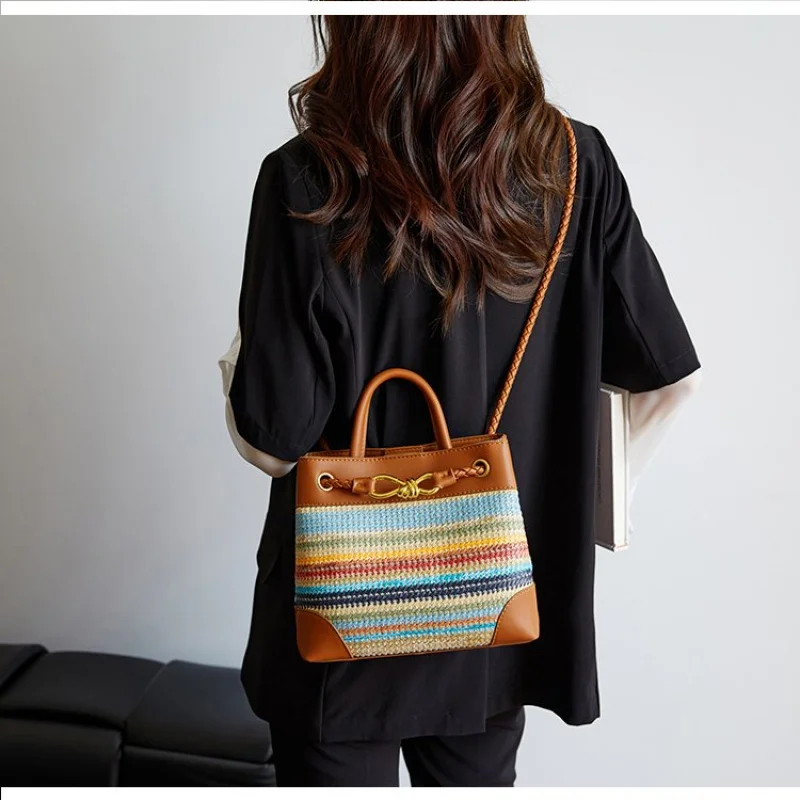 

Ladies Hand Bags Made Of Fine Leather Featuring Classic Paris Casual Vintage Neat Lightweight Daily Look​