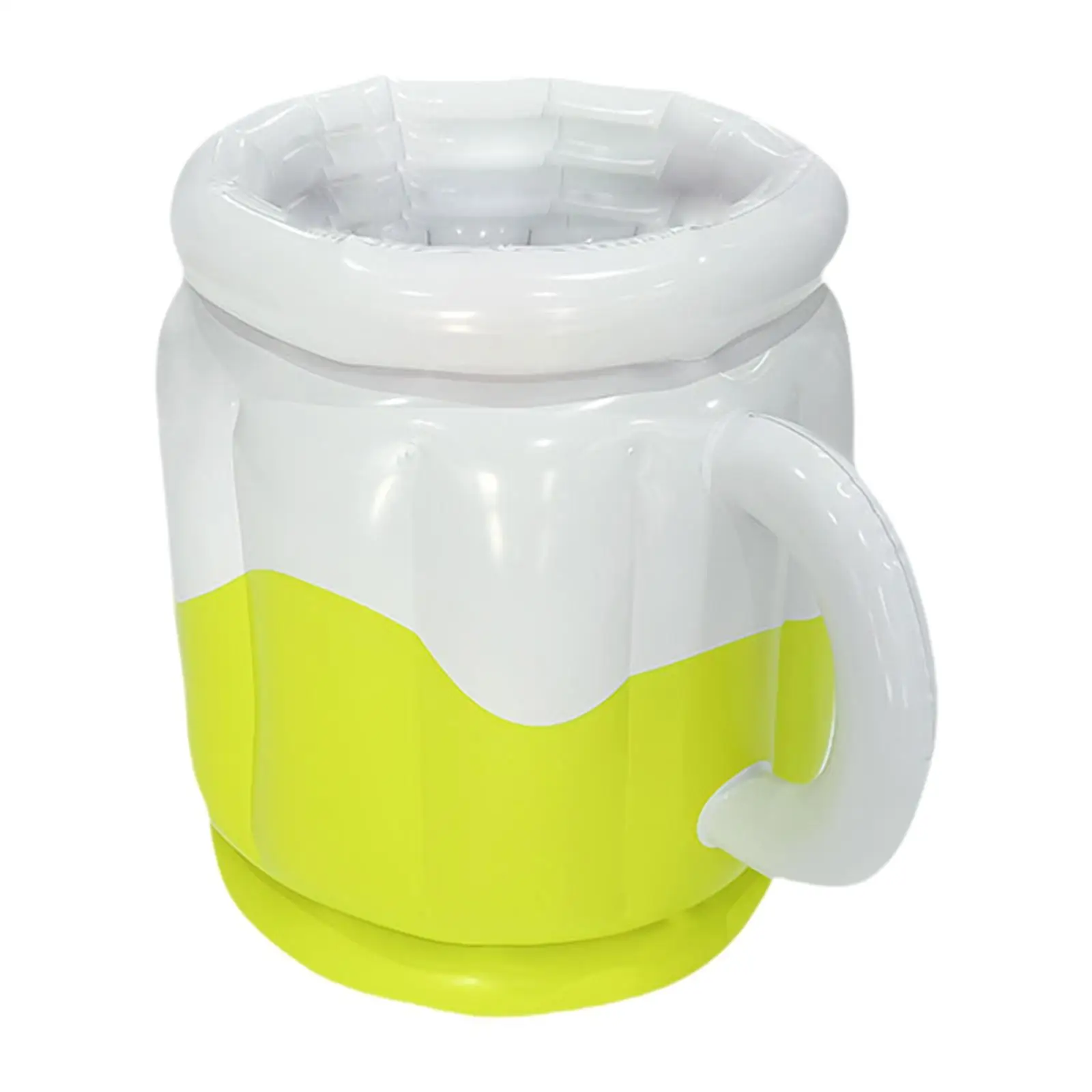 

Inflatable Beer Ice Bucket Large Capacity Swimming Pool Accessories Beverage Cooler for Party Barbecues Outdoor Picnic Gathering