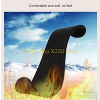 X22D 1Pair Heated Insoles Unisex Electric Heated Shoe Insoles USB Rechargeable Pads