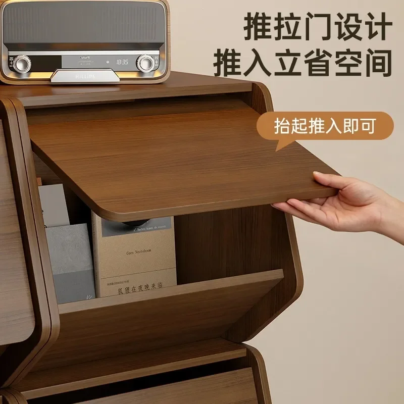 for Bookshelf Floor to Ceiling Living Room Lattice Cabinet Household Simple Free Combination Storage Cabinet Integrated Wall
