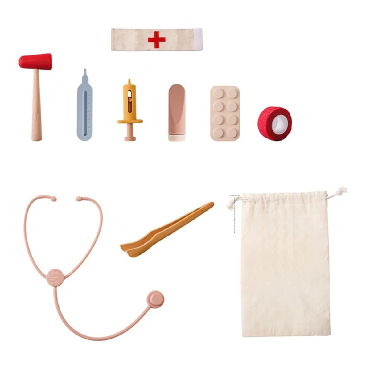 Brinquedos médicos crianças médico fingir role play kit meninas jogos educativos brinquedos crianças estetoscópio