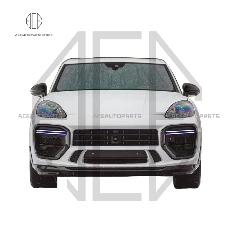 High Quality Car Front Bumper Body kit For Porsche Cayenne update to new 9Y0 MTR style Body kit