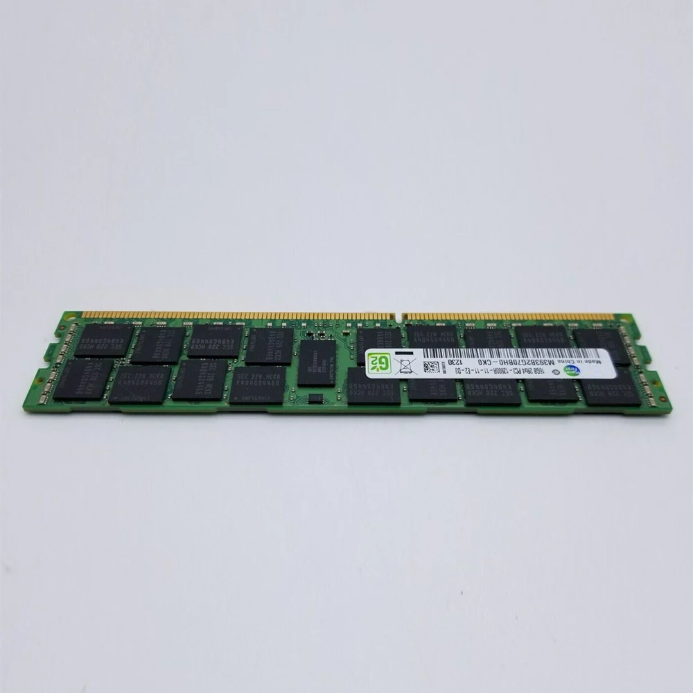 

1Pcs 16GB 16G For Samsung RAM DDR3 1600 2RX4 PC3-12800R Server Memory M393B2G70BH0-CK0