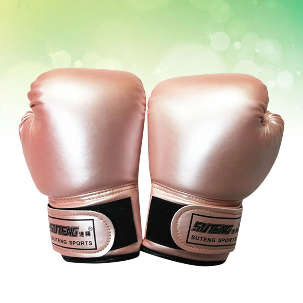 Training Boxing Gloves 16 Oz Children Gifts Youth Guantes De Para Niños PU Kids Punching Bag