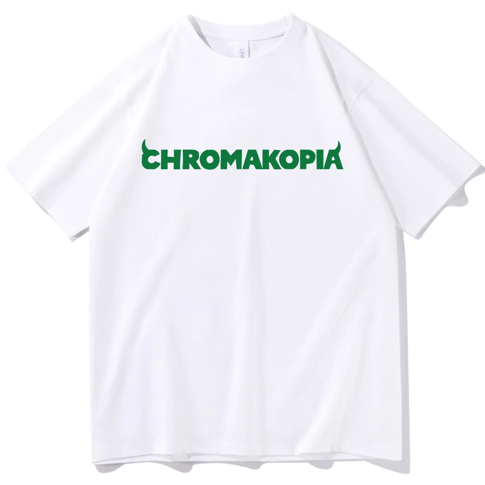 Chromakopia Tyler the Creator T-shirt O-Neck Short Sleeve Shirts Fans Gift