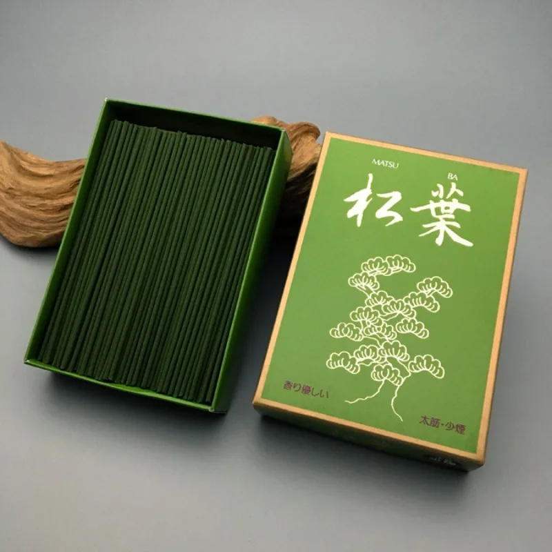 Pine Leaf Incense Stick Home Indoor/study/office/tea Room/yoga Room Purifying Soothing/Zen Meditation/Odor Removal Joss Stick