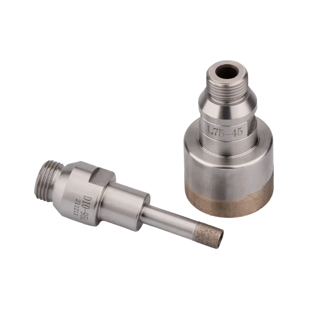 One-piece Diameter 5mm~50mm,Sintered Diamond core drill bit,Belgium thread Mount-YG 1/2\'\'.Glass drilling machine