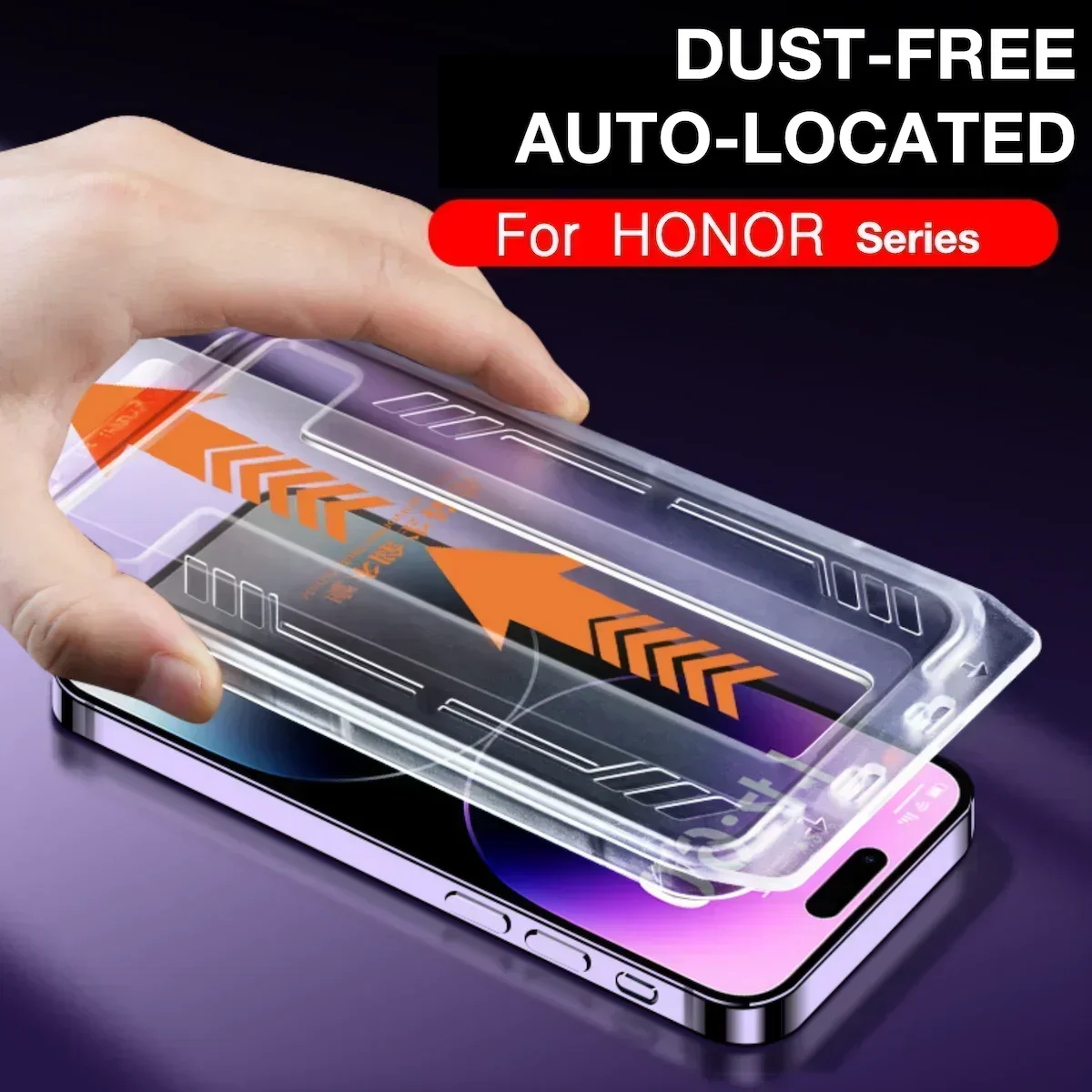 4PCS For HONOR X50i X40i X40GT 9X PRO V20S X10 X20 X30i V30 Temperin Glass Screen Protector Easy Install Auto-Dust Removal Kit