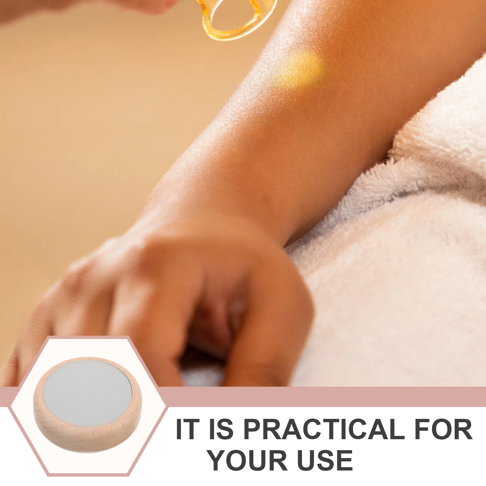 

Wooden Hair Remover Tool For Legs Arms Exfoliating Scrubber Foot Care Shaver Epilator For Women Callus Remover