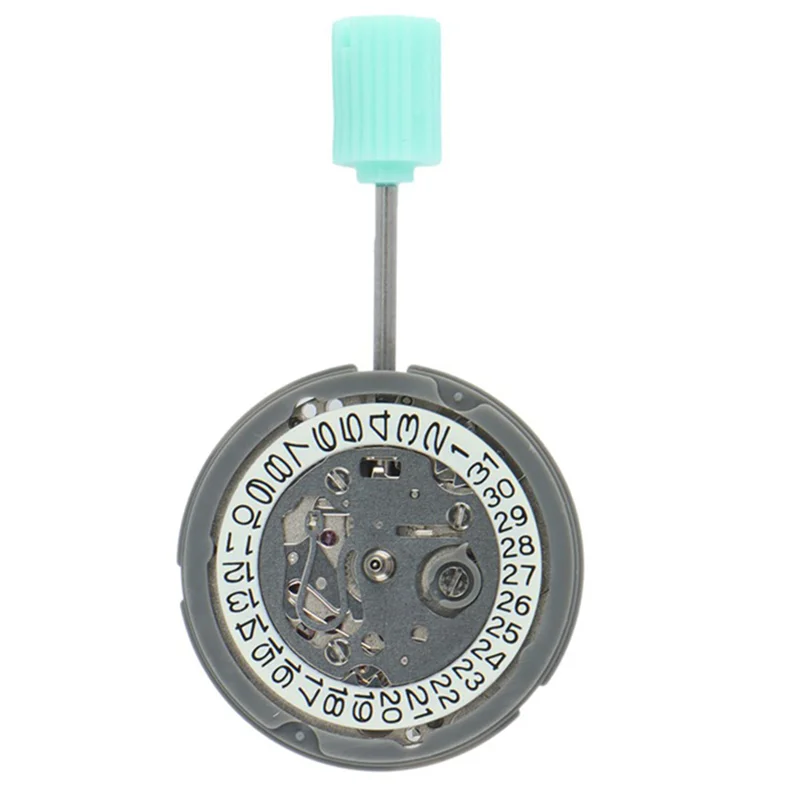 NH05A NH05 حركة 3 أرقام تاريخ حركة التقويم مجموعة عالية الدقة حركة المعصم الميكانيكية التلقائية