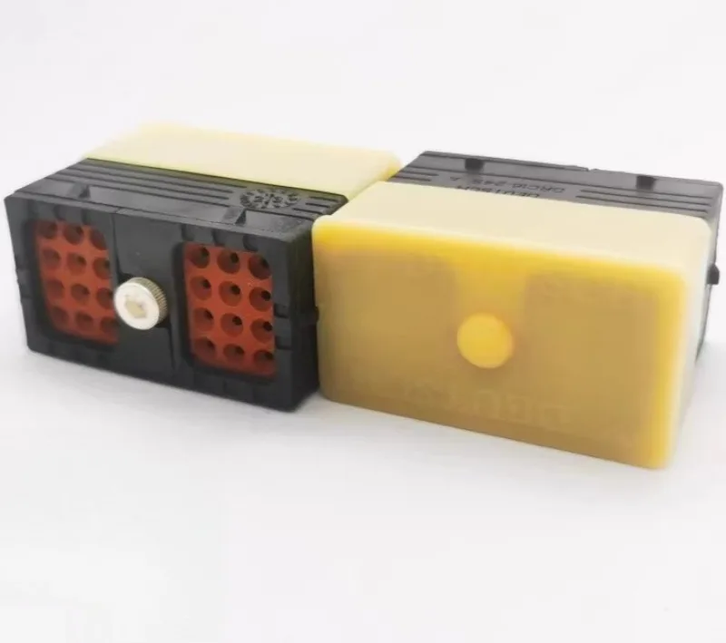 DRC16-24SA 24 دبوس أنثى موصل الإسكان، سلك كهربائي تسخير قذيفة، حقيقية موصل سالب غمد