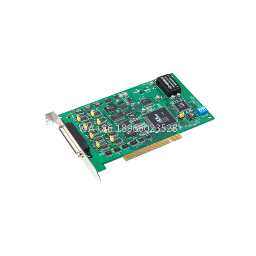 Advantech PCI 1723 16 بت، 8 قنوات بطاقة الحصول على بيانات PCI للإخراج التناظري مع إدخال/إخراج رقمي 16 قناة